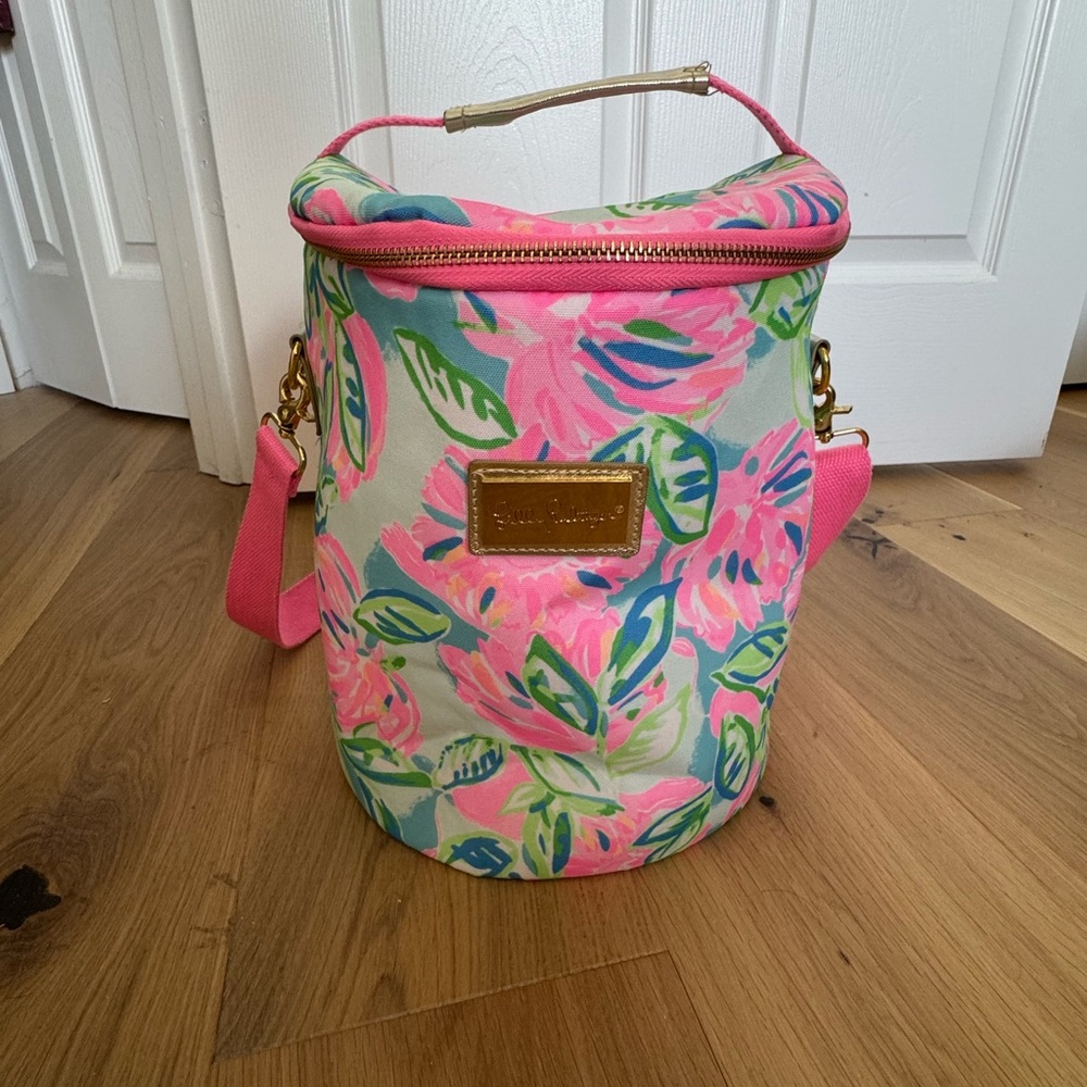 Lilly Pulitzer Cooler Bag with Straps, 11.5 x 10